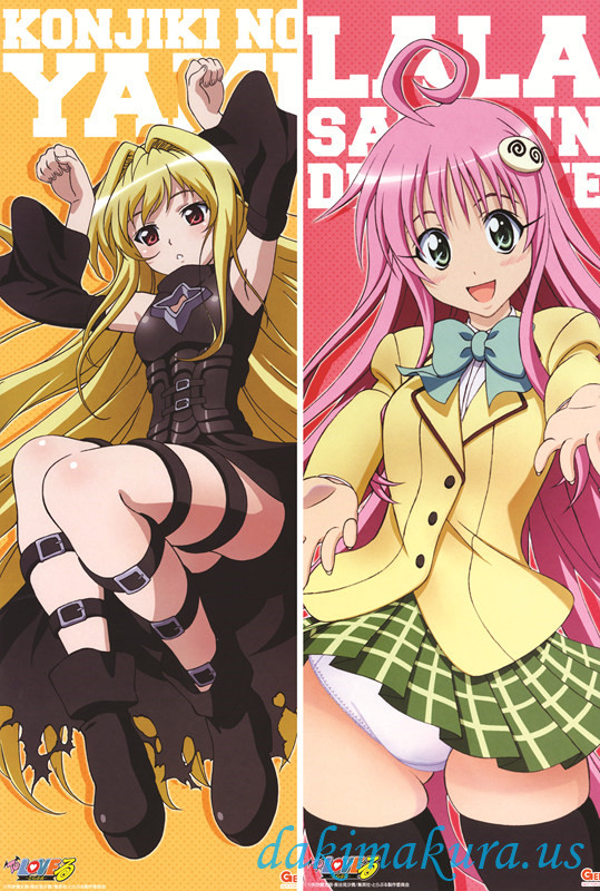 To Love-Ru - Konjiki no Yami Dakimakura 3d japanese anime pillowcases